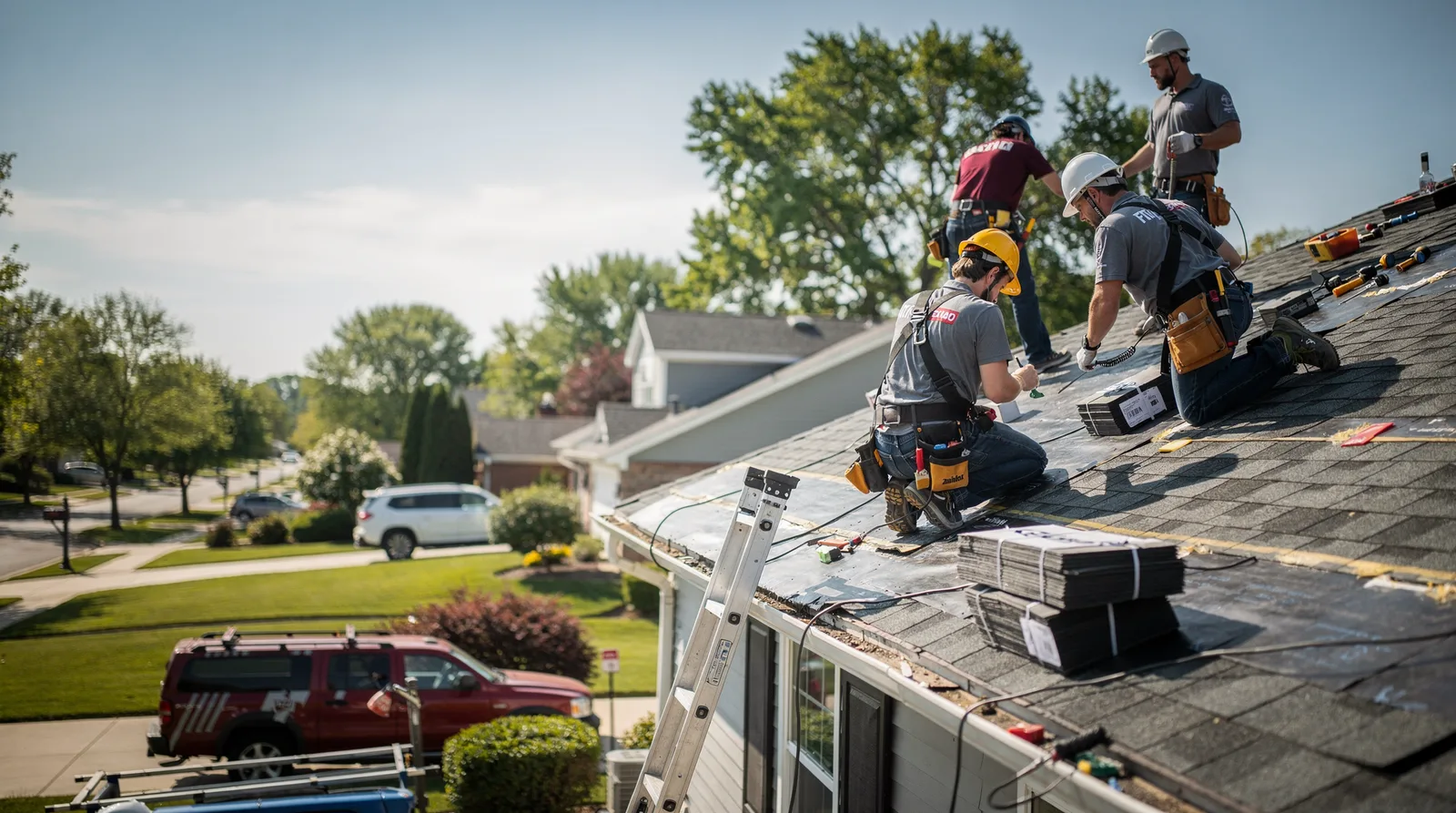 Roof Repair in Highland Park, IL around you